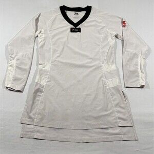 KPNP BLACK LABEL World Taekwondo Federation Official FPO White Uniform Sz 170 M